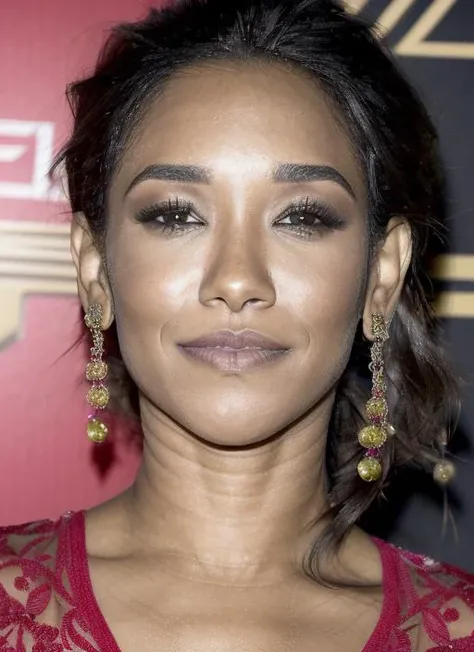 High detail RAW color Photo of gorgeous sks woman, smile, fit, toned, sexy look, high detail hair, (skin pores, skin imperfections), sharp body, highly detailed body, highly detailed face, sharp focus, 8k high definition, insanely detailed, intricate, masterpiece, highest quality, <lora:locon_candicepatton_v1_from_v1_64_32:1.25>
