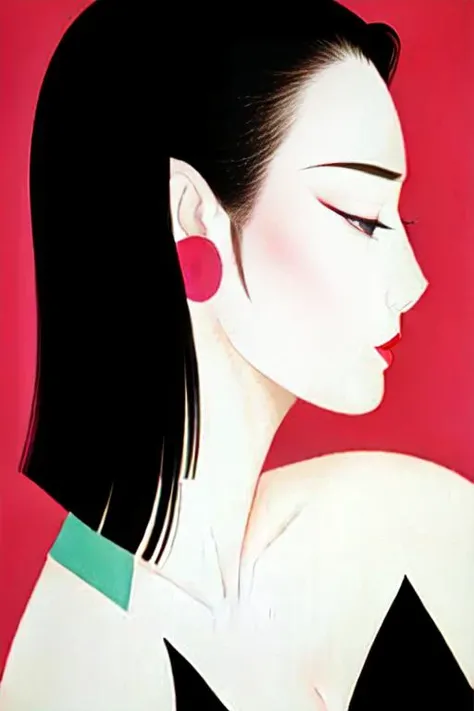 red_background, earrings, 1girl, solo, jewelry, black_hair, red_theme, red_sky, simple_background, flag_background, looking_at_viewer
<lora:tifa_20230601221446-000015:1>