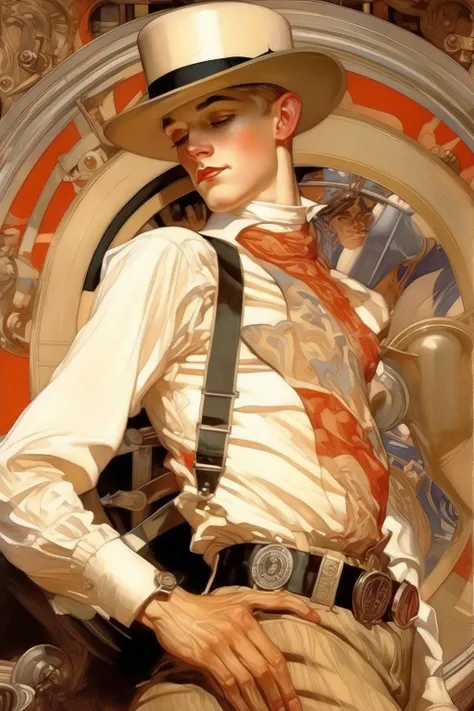 <lora:J.C. Leyendecker Style:1>J.C. Leyendecker Style - Photography