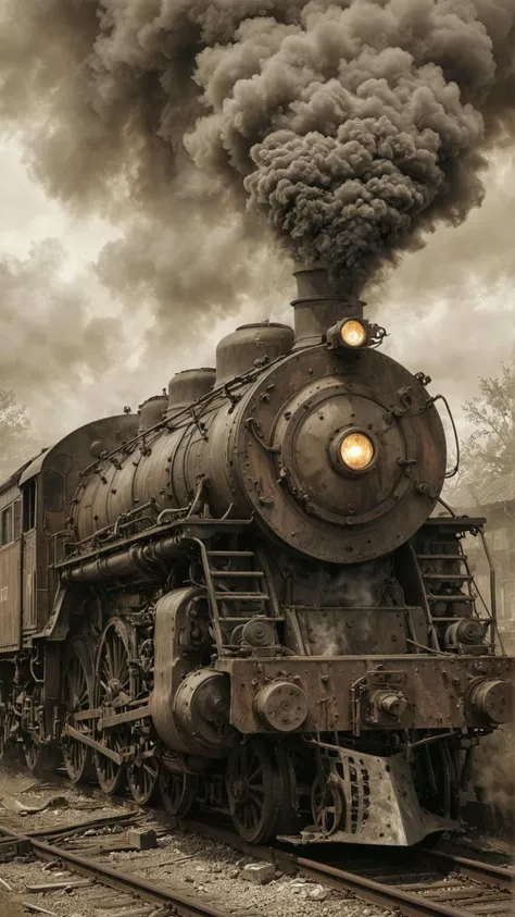 sketch, sepia tones, detailed drawing of a vintage steam locomotive, intricate details, billowing smoke, weathered textures, nostalgic feel, hand-drawn lines, artistic shading, historical significance
(masterpiece, award winning artwork)
many details, extreme detailed, full of details,
Wide range of colors, high Dynamic
<lora:add-detail-xl:1>
<lora:WildcardX-XL-Detail-Enhancer:0.9>
<lora:zavy-cntrst-sdxl:0.245> dark, chiaroscuro, low-key
<lora:RMSDXL_Creative:0.24>
<lora:dvr-lnds-sdxl:0.22> dvr-lnds-sdxl