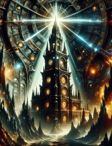 hyper detailed masterpiece, dynamic, awesome quality,DonM0ccul7Ru57, hyper detailed masterpiece, dynamic realistic digital art, awesome quality,gothic revival pothole,oceanic narnia,mystical consciousness lens flare,time travel, respectful,toxicant,factory,inconceivable,vintage,oceanic,dreary,hazardous ,rust,runic<lora:DonM0ccul7Ru57-000006:1.0>