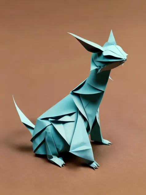 <lora:ORIGAMI:1>ORIGAMI style origami snake