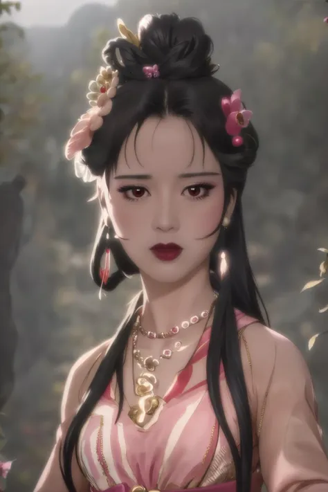 antiBlur, photography, 1girl, looking at viewer, lipstick, <lora:louise_brooks_lora:1>, <lora:A Will Eternal SongJunWan_20230606163903:1>, xiyouji, <lora:xiyoujibeauties:1>, masterpiece,best quality,extremely detailed,fine details,official art,unity 8k wallpaper,4K,8K,UHD, (upper body:1.5)