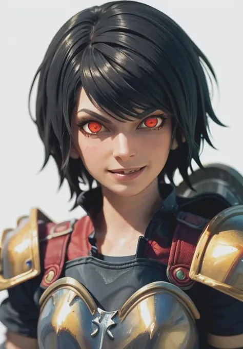 <lora:smite_bellona:0.8>, smite_bellona, evil grin, portrait, glowing eyes, red red eyes,, (masterpiece, best quality, detailed:1.3)