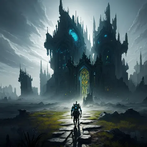 scernery, Outsider Art Biopunk Crepuscular Vector Displacement Mapping CryEngine Fantasy Acrylic Painting Baroque