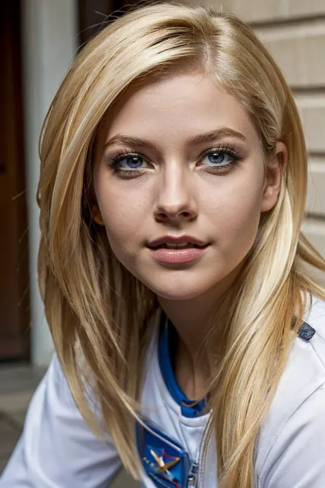 <lora:4vr1ll:0.9>, medium shot, (masterpiece:1.2), (best quality:1.2), portrait photo of 4vr1ll, blond hair, simple, homely, completely covered up, wearing a cosmonaut suit, (wearing a helmut:1.2),(detailed eyes:1.2), ultra detailed skin, detailed face, boring hair, light on face, realistic skin, close up, daytime, random poses, (ultra sharp image:1.2),  realistic skin, realistic skin color, unsexy, nothing offensive that would trigger other members, G rated content