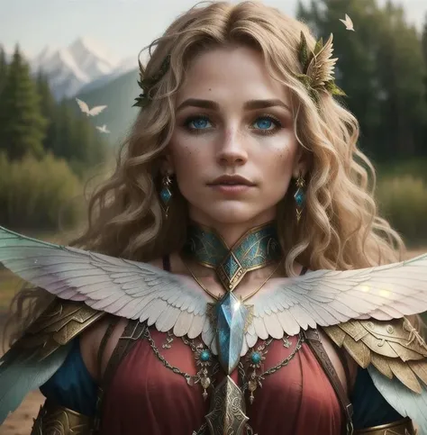 The presence of warrior adds to the magical and fantastical qualities attributed to warrior, emphasizing their connection to nature, their ability to move swiftly, and their freedom to explore mystical realms. Fairy wings are often portrayed as symbols of grace, beauty, and otherworldly power.