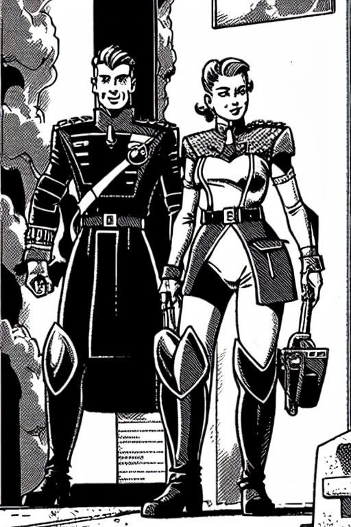 PBOldRifRPGStyle PBOldRifRPGStyle PBOldRifRPGStyle a man and woman in uniform