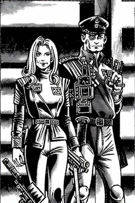 PBOldRifRPGStyle PBOldRifRPGStyle PBOldRifRPGStyle a man and woman in uniform