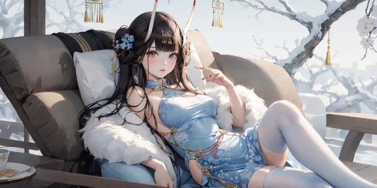 (masterpiece:1.2), best quality,PIXIV,Chinese ink painting,ink wash painting,
1girl, thighhighs, manjuu (azur lane), long hair, china dress, looking at viewer, sleeveless dress, sleeveless, breasts, bare shoulders, official alternate costume, solo, blue dress,
<lora:Chinese ink painting_20230725220724-000018:1:1,0,0,0,0,0,0,0,0,0,0,0,1,1,1,1,1> <lora:noshirodress:1:1,0,0,0,0,0,1,1,1,1,1,0,0,0,0,0,0>