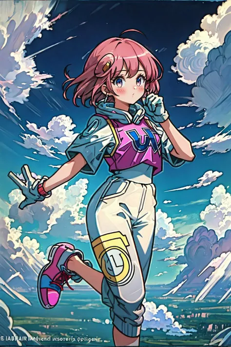 1girl,winbee, pastel,masterpiece,best quality,super fine illustration, sky,cloud,bell,
<lora:pastel:0.8>