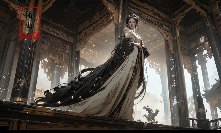 (dramatic, gritty, intense:1.4),masterpiece, best quality, 32k uhd, insane details, intricate details, hyperdetailed, hyper quality,
<lora:~Q?-v[ palace background:0.9>