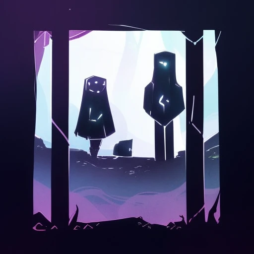 (darkflatartai)++, two people looking at eachother