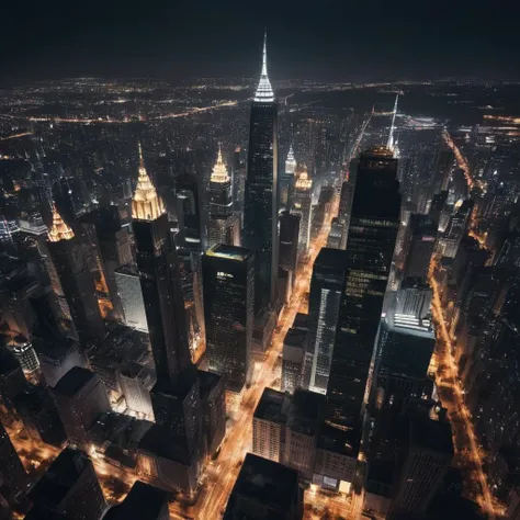 cinematic film still of <lora:Hyperrealism style:1> sharp detailed,
a city at night with a lot of lights,outdoors,sky,cloud,no humans,night,building,scenery,city,cityscape,skyscraper,city lights , realistic, real, photo real, cinematic, dramatic, film look, dramatic light, unreal engine, 3D computer graphics, hdr, Hyperrealism Style, shallow depth of field, vignette, highly detailed, high budget, bokeh, cinemascope, moody, epic, gorgeous, film grain, grainy