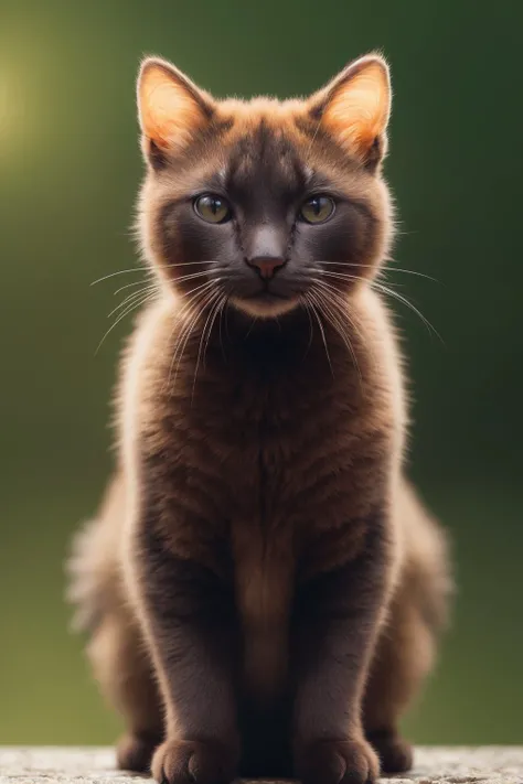 Cat morph honey Marten, (masterpiece), (realistic), 8k, RAW photo, very wide shot, octane render, unreal engine, volumetrics dtx, (film grain, bokeh, blurry foreground)