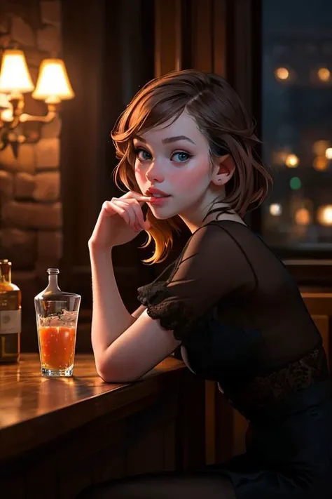 Merger_delit_lass,
sitting in a smoky bar drinking a glass of wine wearing a cocktail dress smoking a cigarette, lowlighting, atmospheric, candle light, smoking, cigarette, nightie, evening, bar at night, smoke,
bokeh, f1.4, 40mm, photorealistic, raw, 8k, textured skin, skin pores, intricate details <lora:epi_noiseoffset2:1>, epiCRealism <lora:detail_slider_v4:0.8>