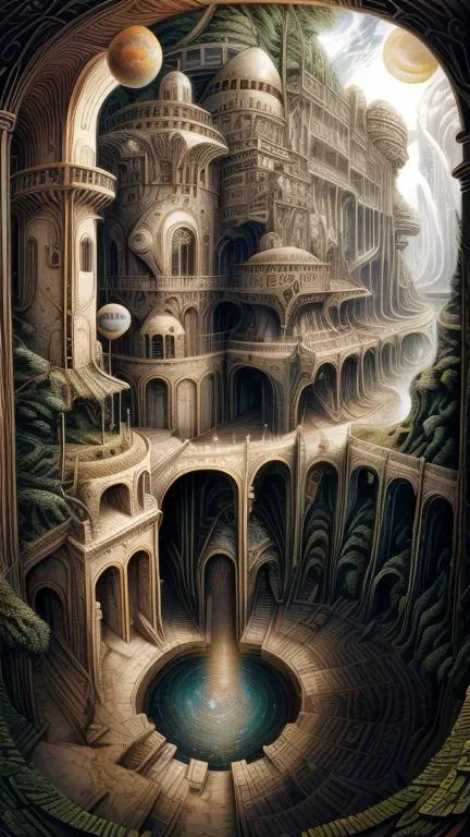 (masterpiece, best quality), kLabyrinth, venus colony , grand<lora:kLabyrinth:0.9> <lora:more_details:1.5>