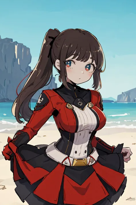 Original Character, Volumetric Lighting, Best Shadows, Shallow Depth of Field, Portrait Of Stunningly Beautiful Girl, Petite, Delicate Beautiful Attractive Face With Alluring Eyes, 
<lora:keke-strong:0.9>, 
 , 
torned clothes, 
(scenery, detailed scenery),  
 , 
dynamic pose, 
cowboy shot, 
from below, 
looking at viewer, 
(mature), 
lovely giant breasts, 
 confused face, 
brown eye, 
[cyan hair|cyan hair], 
long hair, 
flipped hair, 
front ponytail, 
(Highest Quality, Amazing Details:1.25), Brilliant Colorful Paintings