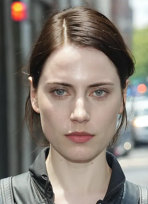 photo of sks woman, pale skin, working class in new york city, upper body, detailed skin, 20 megapixel, canon eos r3, detailed skin, detailed, detailed face, <lora:locon_antjetraue_v1_from_v1_64_32:1.25>