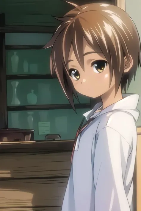 bokunochico, <lora:boku no chico ova-lora-nochekaiser:1>,
chico, short hair, brown hair, (brown eyes:1.5), very short hair,
BREAK shirt,
BREAK outdoors,
BREAK looking at viewer, (cowboy shot:1.5),
BREAK <lyco:GoodHands-beta2:1>, (masterpiece:1.2), best quality, high resolution, unity 8k wallpaper, (illustration:0.8), (beautiful detailed eyes:1.6), extremely detailed face, perfect lighting, extremely detailed CG, (perfect hands, perfect anatomy),