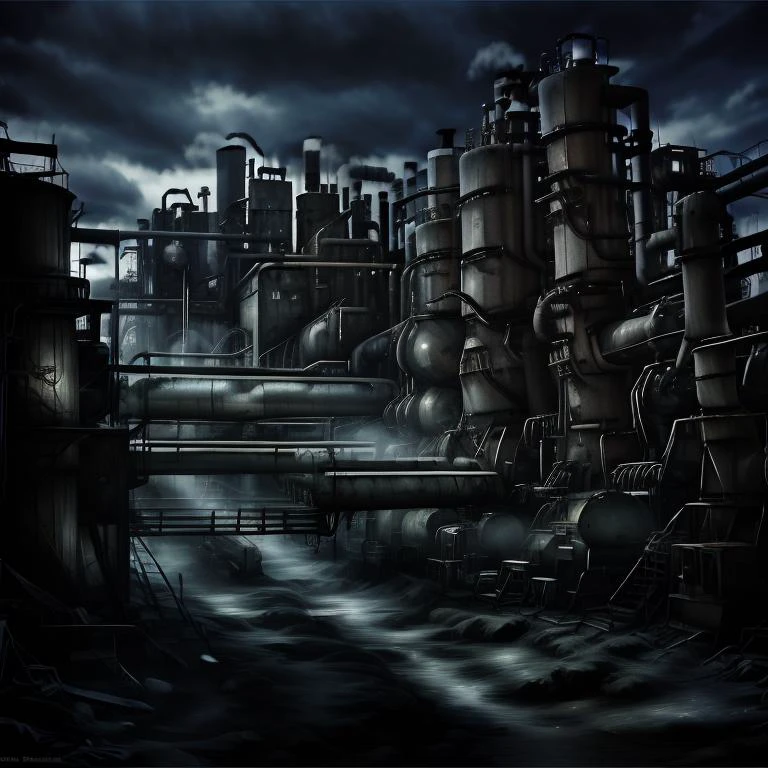 <lyco:DonMn1ghtm4re-000015:1.0> factory, detailed