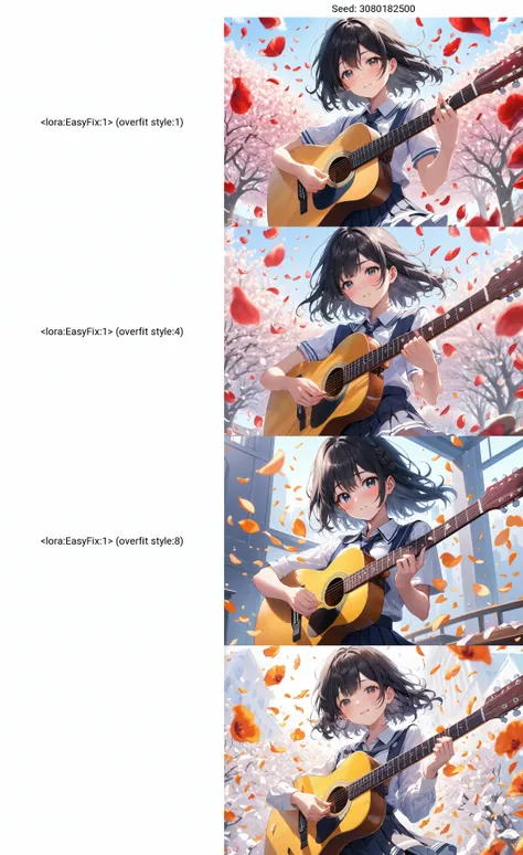 extremely detailed CG unity 8k wallpaper, highest quality, ultra-detailed, perfect illumination, accurate shadowing, one vibrant and lively,(white background)
close up, masterpiece, best quality,a black-hairdo girl a pretty girl School uniform Guitar Performance
petals, illustration, top quality, ultra-detailed