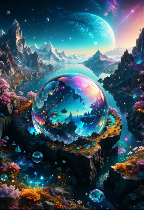 vivid colors, ultra-detailed, masterpiece, extremely detailed CG unity 8k wallpaper, best quality, <lora:SDXLFaeTastic2400:0.6>, Faetastic,