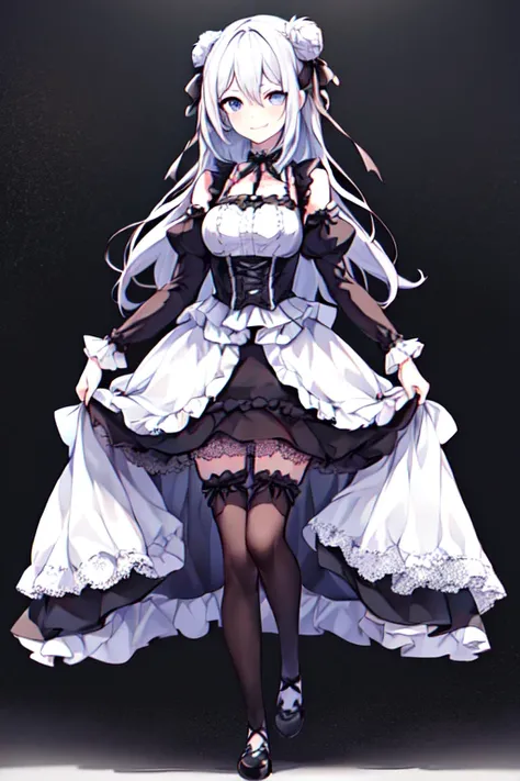 1girl, full body, standing, smile, spring, lo fashion, lo gothic, <lora:lo_fashions_v2:0.6>