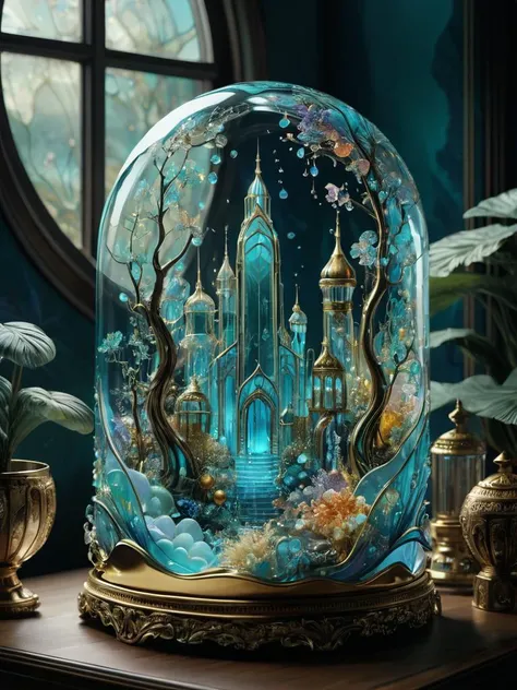 Dreamscape glass forest,liquid gold, liquid aquamarine, multicolor,
<lora:add-detail-xl:1.1> misc, <lora:Dune Style v1.0:0.9> 7-dune <lora:detailed_notrigger:1> . Surreal, ethereal, dreamy, mysterious, fantasy, highly detailed