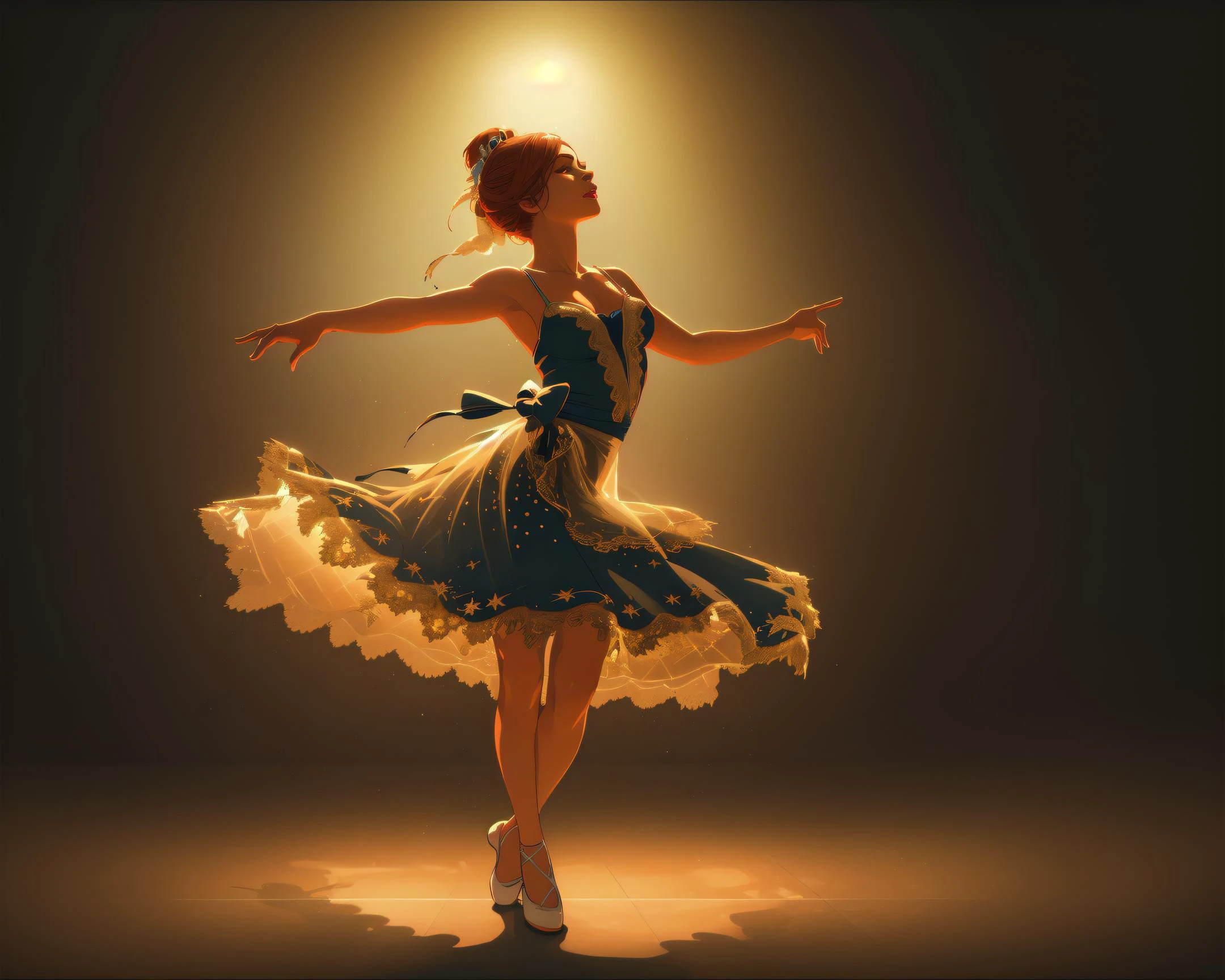 1girl, dance, samba, Photorealistic, Hyperrealistic, Hyperdetailed, analog style, soft lighting, subsurface scattering, realistic, heavy shadow, masterpiece, best quality, ultra realistic, 8k, golden ratio, Intricate, High Detail, film photography, soft focus