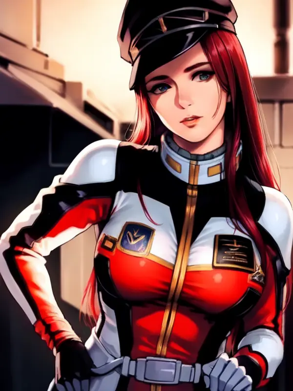 <lora:christina_mackenzie_lora:0.8>, christina mackenzie, 1girl, pilot suit, beautiful face, realistic, highly detailed, masterpiece, intricate, mysterious, mature