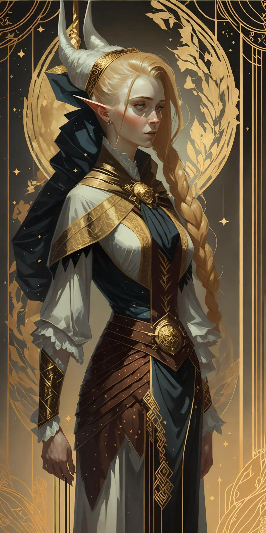 A norse female character
,( A masterpiece ( in CCDDA artstyle ) )