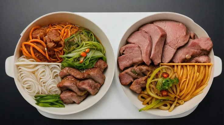<lora:Seductive_Dishes_Anatomy:0.75> dishes anatomy, Food photography, professional studio lighting, photo of a full aesthetic, RAW photo, 8k uhd, dslr, bounced lighting, high quality, with a (pov filter:1.3), above bounced light, on a Fujifilm X-T4, Korean BBQ, <lora:FoodPorn_v2:0.8> foodporn, served on a high-class restaurant, atmospheric lighting, professional chef, masterpiece, (Masterpiece:1.3) (best quality:1.2) (high quality:1.1)