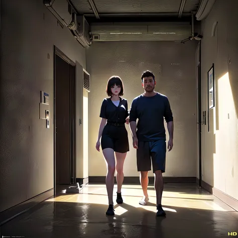 masterpiece, best quality realistic, masterpiece, best quality, 1boy, 1girl, full body, absurdres, UHD, photography, cinematic lighting, realistic shadows, photography, light tracing, 1080P, very_high_resolution, photo, physically based rendering