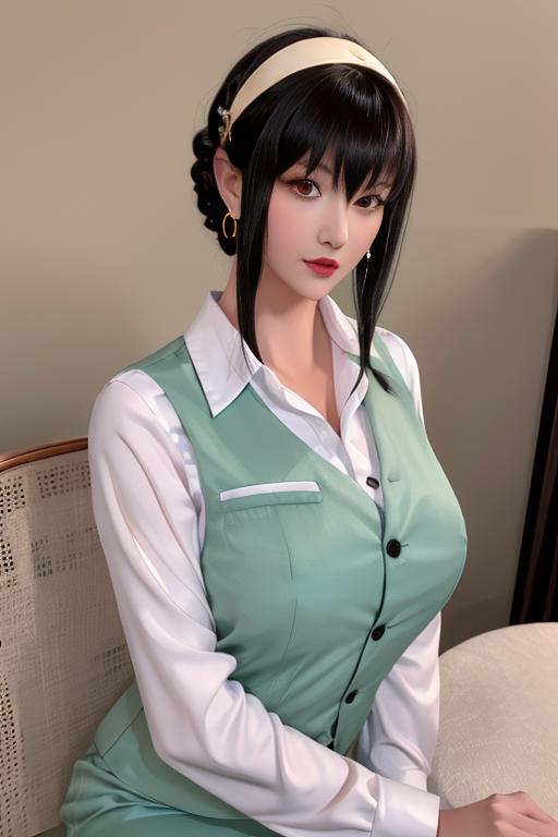 星之迟迟 约尔福杰 职员制服 hoshilily yor forger cosplay v1.0