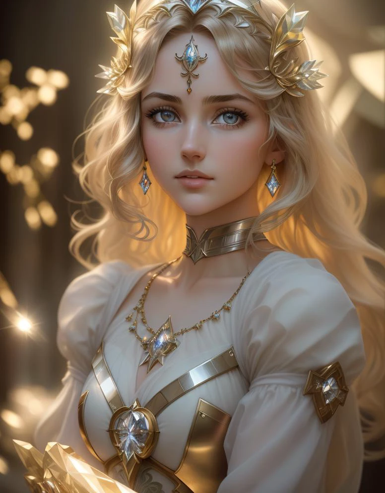 1girl, eyes, and a detailed, determined face, (representing her unyielding spirit), wearing a (gleaming, steel plate armor adorned with intricate engravings), set against a backdrop of a (bustling, medieval battlefield), realistic, hyper realistic, highly detailed, depth of field, Detailed and Intricate, Photo, HD, Cinematic, Dynamic Lighting, (bokeh), ((dauntless)), lens flare, (god rays:1.1), (cinema effect), ((detailed face and eyes)), <lora:epiNoiseoffset_v2:0.66>,Highly Detailed,(Art Photography:1.3),(Art Nouveau:1.3),(Crystal Cubism:1.3),(close portrait:1.3),(Feminine:1.4),(beautiful:1.4),(attractive:1.3),handsome,calendar pose,perfectly detailed eyes,studio lighting,thematic background