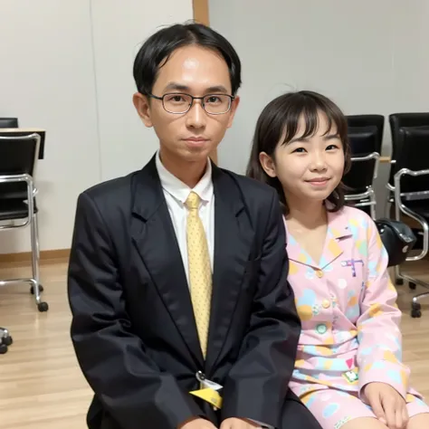 <lora:chairat1.5:1.0>1man and 5 girls,chairat,35 yo,cute face,smiling,