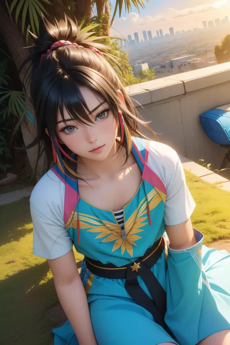 1girl, [ (manga art designed by Yasutomo Oka:0.9) | (Joachim Brohm:1.0) | (Joram Roukes:0.7) ], colorful Airbrush painting, lush grass with Ironwood, majestic, angle from above of a Repugnant Relaxing ripped Israeli (Male Warrior:1.3) , his hair is Filipino and styled as Fringe, near [Original:Elder:3] The City of the Dead in Amenti, at Sunrise, tilt shift, Illustration, Suffering, Naive Art, Cold Lighting, Selective focus, Colorful, Decals, made of Chiffon, natural skin texture, photo-realistic face, Highres, beautiful, photorealism, peaceful