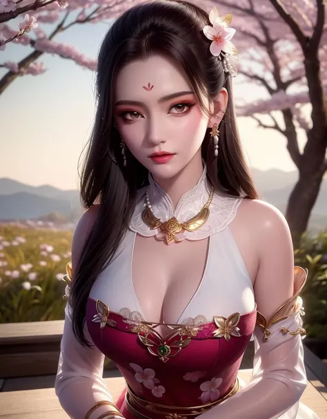 (,1girl, pov,best quality, ) , ((, jewelry, earrings, necklace, looking at viewer,  facing viewer, outdoors,  cherry blossoms,   ))       <lora:DA_BaiHeHuai:0.7>
ultra realistic 8k cg, flawless, clean, masterpiece, professional artwork, famous artwork, cinematic lighting, cinematic bloom, perfect face, beautiful face, fantasy, dreamlike, unreal, science fiction, lace, lace trim, lace-trimmed legwear, luxury, jewelry, diamond, gold, pearl, gem, sapphire, ruby, emerald, intricate detail, delicate pattern, charming, alluring, seductive, erotic, enchanting, hair ornament, necklace, earrings, bracelet, armlet,halo,autumn leaves,
