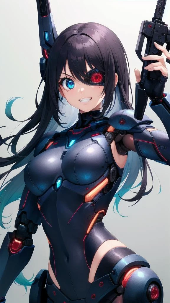 masterpiece,
1girl, upper body,
cyborg eye, <lora:cyborg _eye_v1.0:1>
battle, weapon, grin,