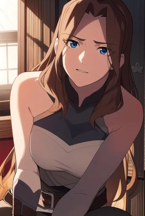 dotamirana, <lora:miranav2-lora-nochekaiser:1>, 
(noheadband mirana:1.5), long hair, blue eyes, brown hair,
BREAK gloves, bare shoulders, boots, sleeveless, belt, pants, armor, brown footwear, black pants, knee boots, brown gloves,
BREAK looking at viewer,
BREAK indoors,
BREAK <lyco:GoodHands-beta2:1>, (masterpiece:1.2), best quality, high resolution, unity 8k wallpaper, (illustration:0.8), (beautiful detailed eyes:1.6), extremely detailed face, perfect lighting, extremely detailed CG, (perfect hands, perfect anatomy),