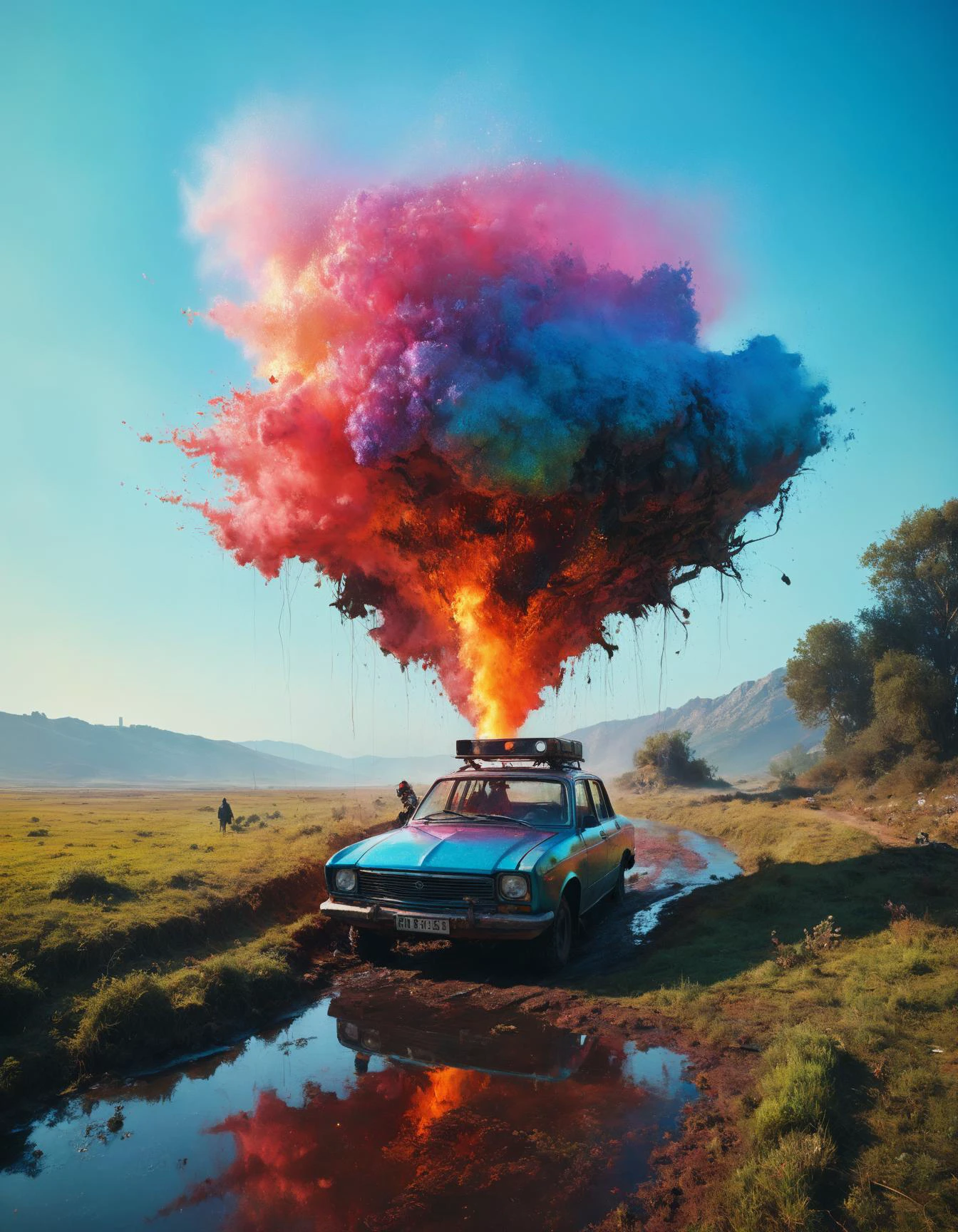 professional photograph by Ismail Inceoglu and tim walker , (hot , iridescent , masterful:1.4), extremely realistic photography, bold lines, hyper detailed, expressive, award winning, (landscape:1.4), (intricate details, masterpiece, best quality:1.4),
looking at viewer, dynamic pose, wide angle view, dark limited palette, incident lighting ,
<lora:add-detail-xl:1> <lora:xl_more_art-full_v1:0.5> <lora:looking_at_viewer:2>
