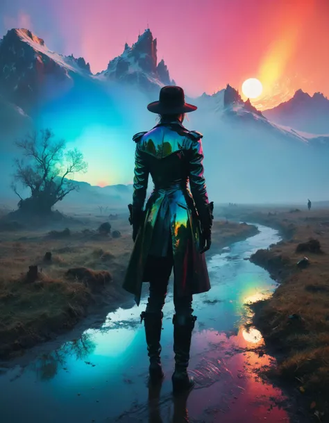 professional photograph by Ismail Inceoglu and tim walker ,  (hot , iridescent , masterful:1.4), extremely realistic photography, bold lines, hyper detailed, expressive,  award winning,  (landscape:1.4), (intricate details, masterpiece, best quality:1.4),
looking at viewer, dynamic pose, wide angle view, dark limited palette, incident lighting ,
<lora:add-detail-xl:1> <lora:xl_more_art-full_v1:0.5> <lora:looking_at_viewer:2>