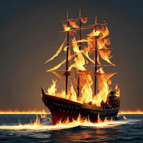 <lyco:FireAI-000020:0.8>,FireAI ship