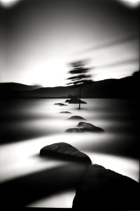 an award winning photo , pinhole photography,