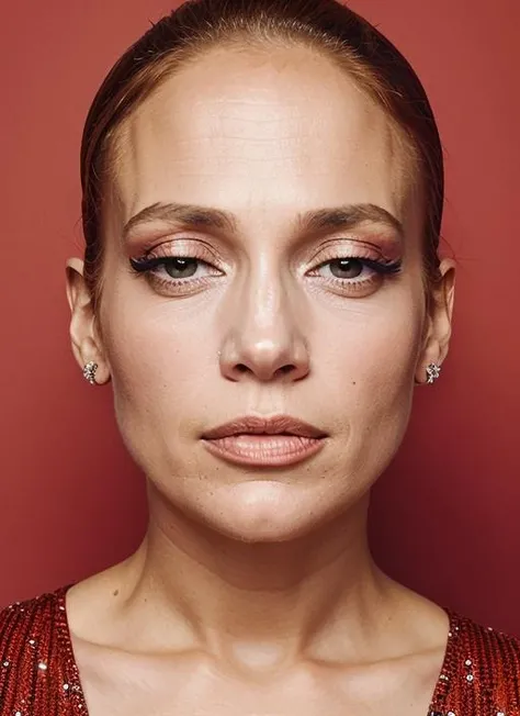 close up portrait of sks woman , by Flora Borsi, style by Flora Borsi, bold, bright colours, ((Flora Borsi)), by Peter Lindbergh, <lora:lora-small-jennifer-lopez-v1:1>