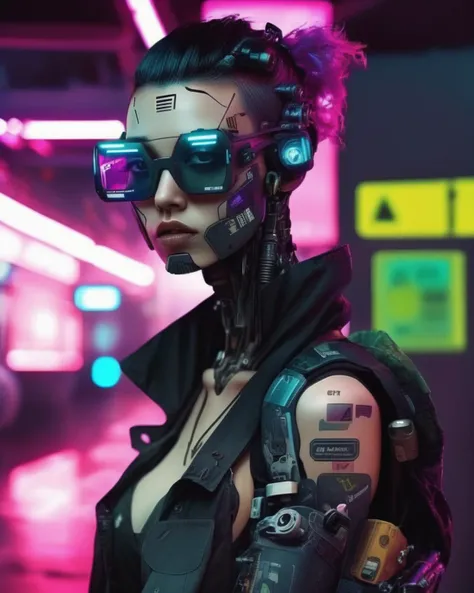 cyber woman in black leather outfit with futuristic headgear and futuristic glasses, cyberpunk character, hyper-realistic cyberpunk style, cyberpunk character art, cyberpunk art style, beautiful cyberpunk girl face, the cyberpunk girl portrait, cyberpunk beautiful girl, cyberpunk angry gorgeous goddess, cyberpunk character design, cyberpunk 2 0 y. o model girl, cyberpunk artstyle, cyberpunk futuristic neo, has cyberpunk style
