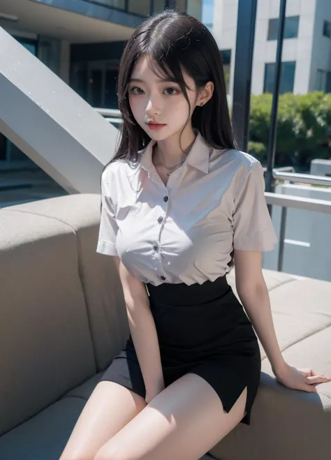 Mahala, black skirt, <lora:5_Mahalai:1>