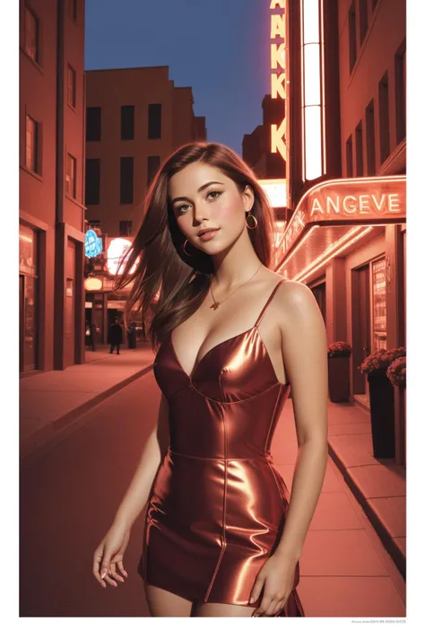 1girl, (art by Ken Loach:1.0) and (Arthur Sarnoff:0.7) and (Michael Cho:0.9) , cinema art, dark Water color painting, behance, landscape of a Folded Resourceful ([Gdansk|The Ark of the Covenant]:1.3) from inside of a Las Vegas, summer street and flowers, at Dusk, Simple illustration, Joyful, masterpiece, Bastardcore, waning light, F/1.8, copper and Burgundy neon hue, intricate details, blended visuals, 64K, hyperdetailed, cinematic