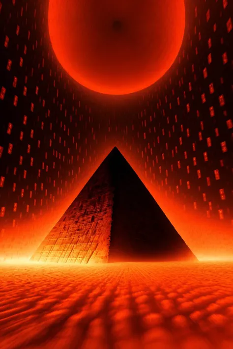 the great pyramid in a sandstorm by xkm_datarain <lora:xkm_datarain:.9>